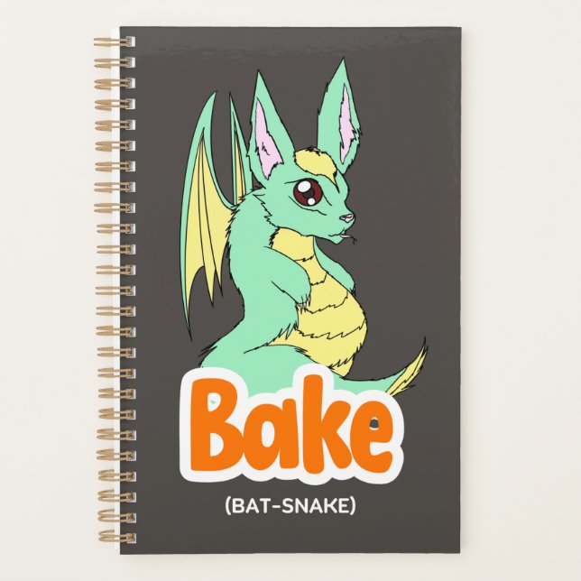 Bake (Bat + Snake) Planner (Front)