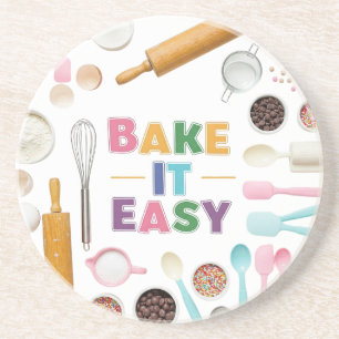Bake It Easy Coaster