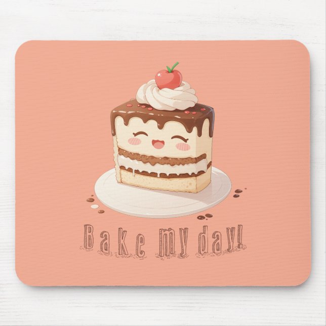Bake my day! mouse mat (Front)