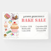 Bake Sale Banner