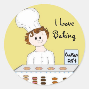 Bake Sale Classic Round Sticker