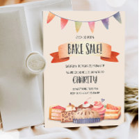 Bake Sale Fundraiser Party Church School Festival