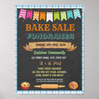 Bake Sale fundraiser school event template