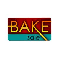 bake sale (typographic)