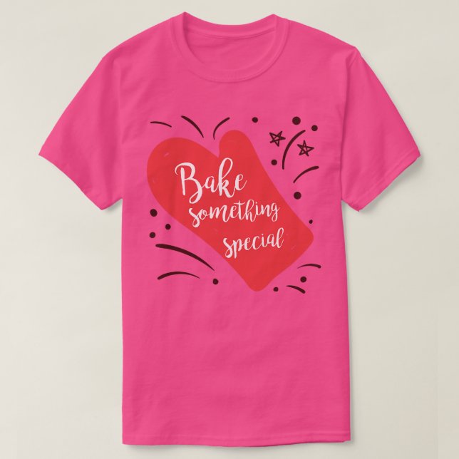 Bake Something Special Mitt T-Shirt (Design Front)