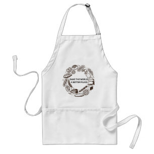 Bake the world a better place Apron 