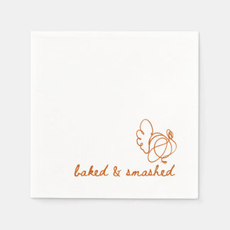 baked and smashed turkey napkin