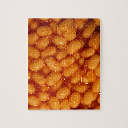 Baked beans jigsaw puzzle Zazzle.co.uk