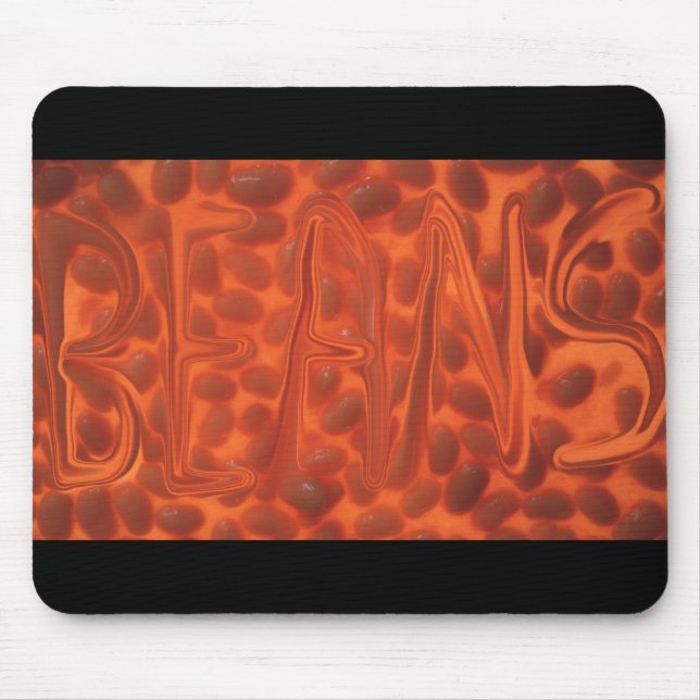Baked beans mouse mat (Front)
