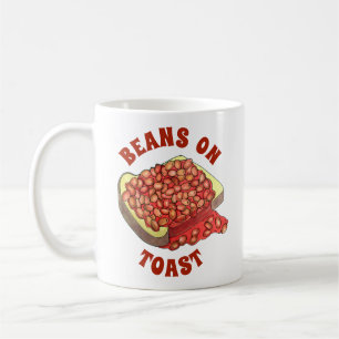 Baked Beans on Toast UK British Cuisine Food Coffee Mug
