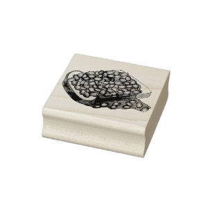 Baked Beans on Toast UK British Cuisine Food Rubber Stamp