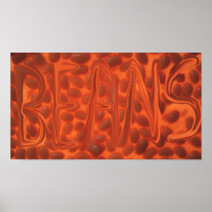 Baked beans poster