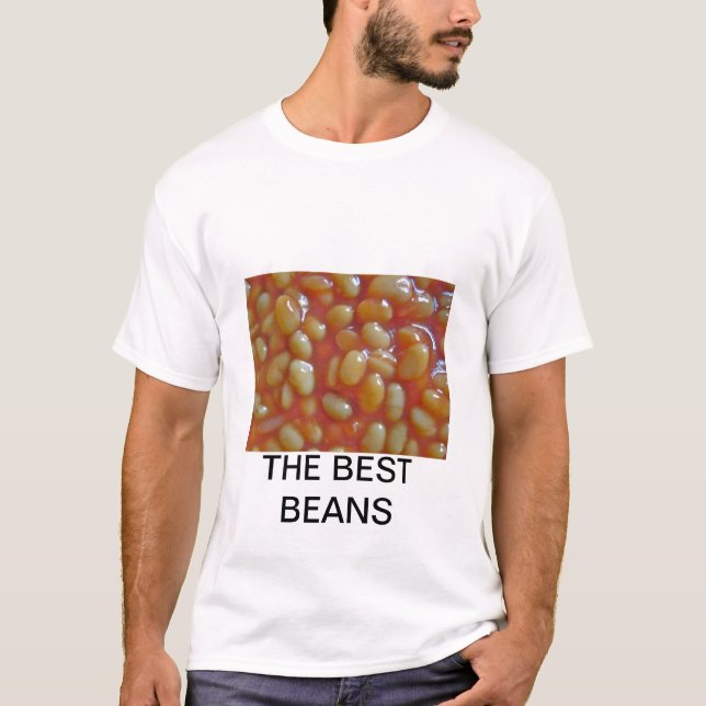 Baked Beans The Best Beans Adult Tee Shirt (Front)