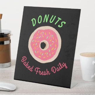 Baked Fresh Daily Faux Neon Donut Shop Sign