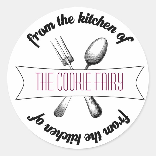 Baked Goodies Label (Front)