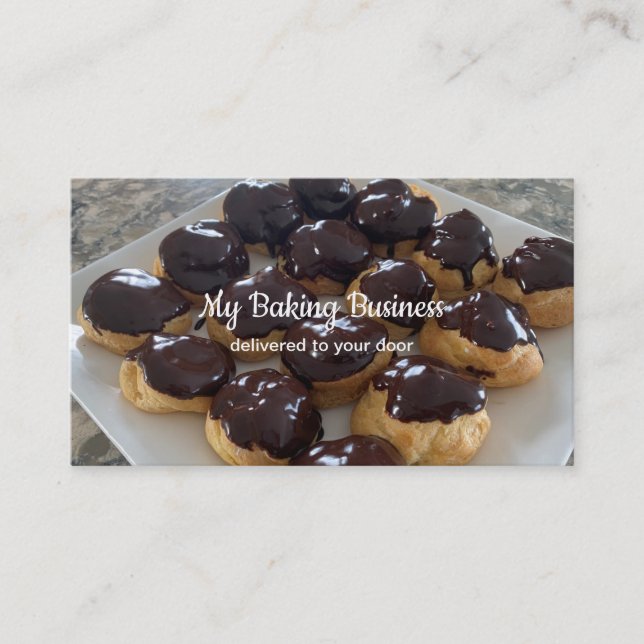 Baked Goods Business Card (Front)
