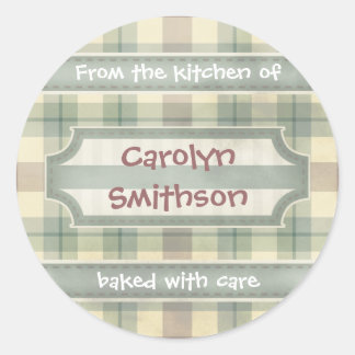 Baked Goods From the Kitchen of Classic Round Sticker