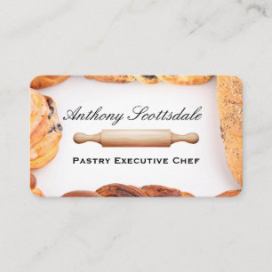 Baked Goods   Rolling Pin Business Card