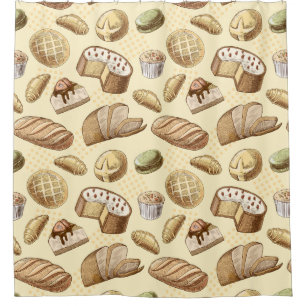 Baked Goods Shower Curtain