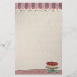 Baked Goods Stationery