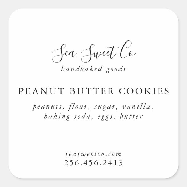 Baked Goods Sticker (Front)