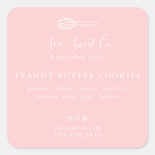 Baked Goods Sticker (Front)