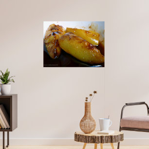 Baked pears poster