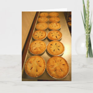 "Baked Pies" Thank You Card