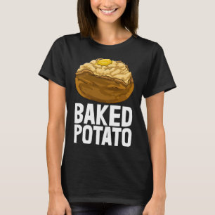Baked Potato   Baker Love Women Foodie T-Shirt