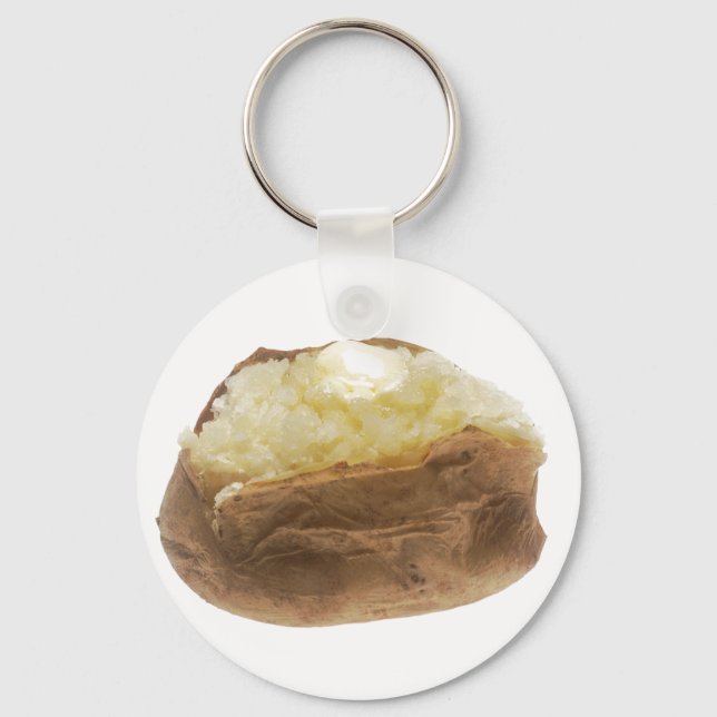 Baked Potato Key Ring (Front)