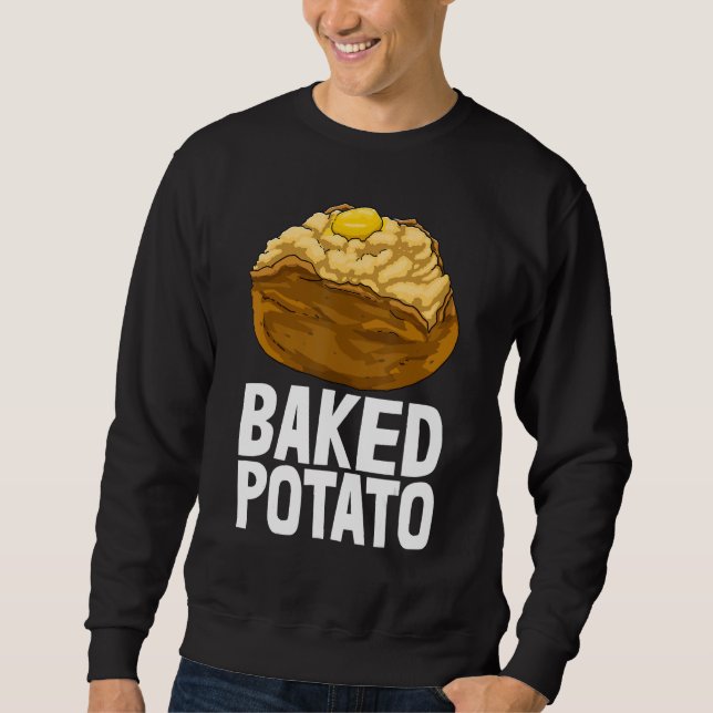 Baked Potato Tee Shirts Funny Baker Love Tee Women (Front)