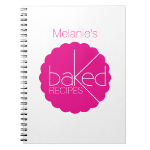 Baked recipes cooks notebook