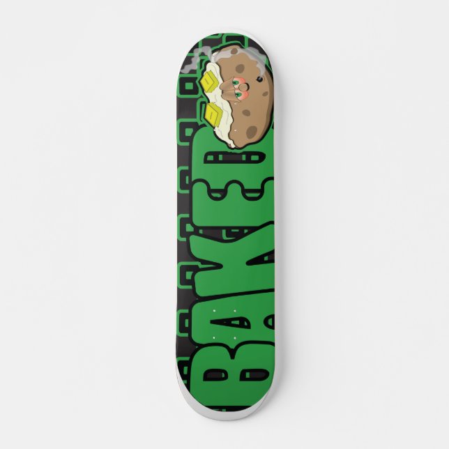 Baked Skateboard (Front)