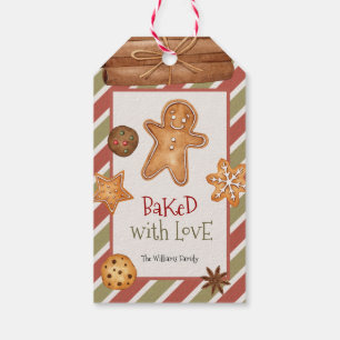 Baked With Love Christmas Gift Tags