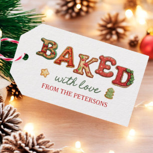 Baked With Love Cookie Exchange Party Gift Tags