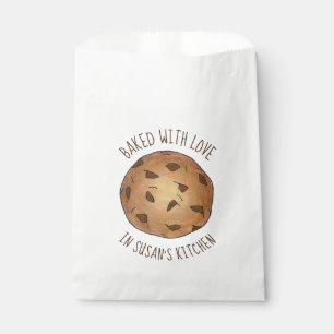 Baked With Love Homemade Chocolate Chip Cookies Favour Bags