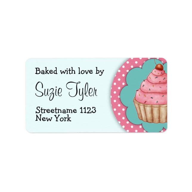 Baked with love - labels (Front)
