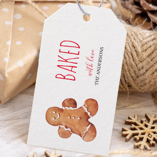 Baked With Love Merry Christmas Gift Tags