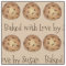 Baked with Love Personalised Chocolate Chip Cookie