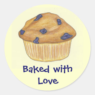 Baked with Love Sticker