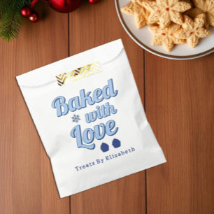 Baked With Love Winter Christmas Treats Favour Bags