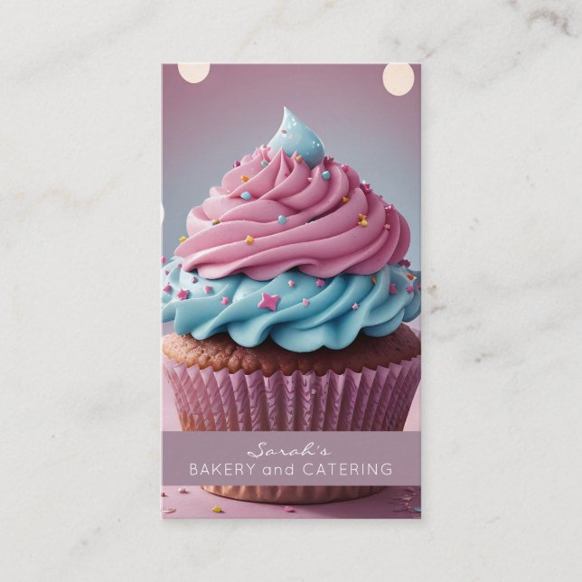 Baker Bakery Business Cards (Front)