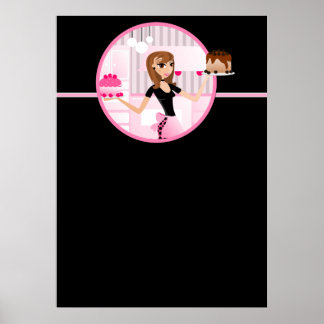 Baker/Bakery/Pastry Chef Poster 6
