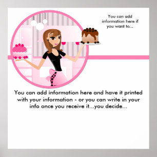 Baker/Bakery/Pastry Chef Poster Design 2