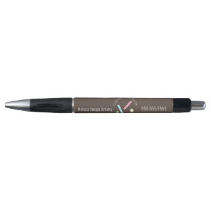 Baker Baking Business Logo Sprinkle Confetti