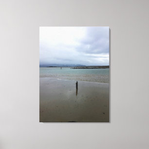 Baker Bay, Cape Disappointment, Washington Canvas Print