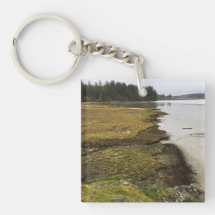 Baker Bay, Cape Disappointment, Washington Key Ring