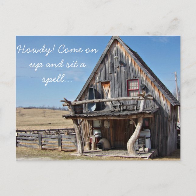 Baker Creek Seed Store and Pioneer Village Postcar Postcard (Front)