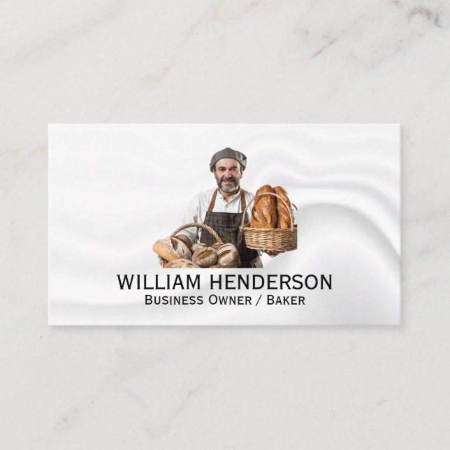 Baker | Culinary Arts Business Card (Front)