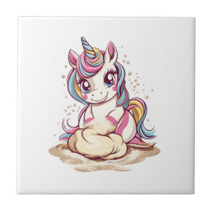 Baker Dough Unicorn (1) Tile
